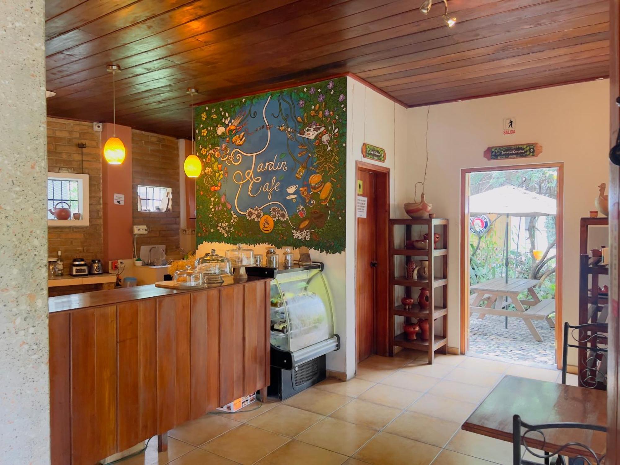 Jardin Cafe Hotel & Restaurant Gracias Ngoại thất bức ảnh